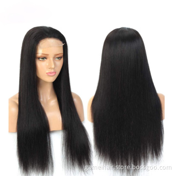 10a grade brazilian razor cut short 200% density 30 inch red virgin closure virgin women lace human hair pixie curls wigs